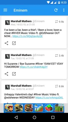 Eminem android App screenshot 5
